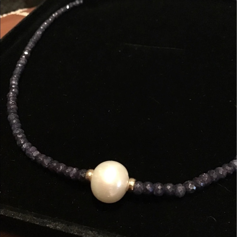 Swarovski Crystal & Pearl Necklace NWOT - Picture 2 of 4